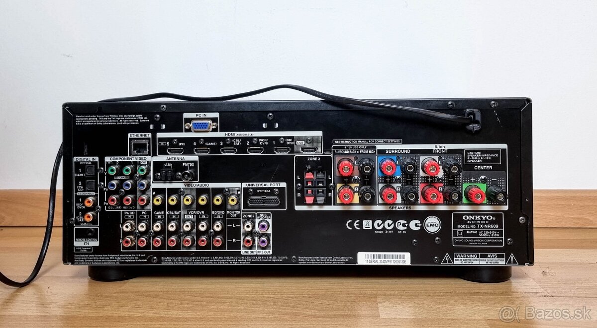 Onkyo Tx-Nr609 /USB/HDMI/spotify/internet radio - 2