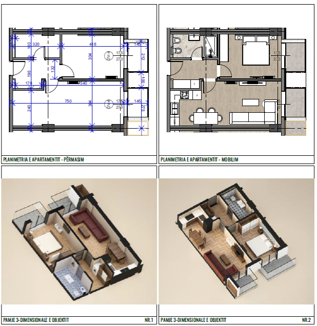 Albánsko: Apartmán 1+1 na ptedaj, centrum Golem - 2