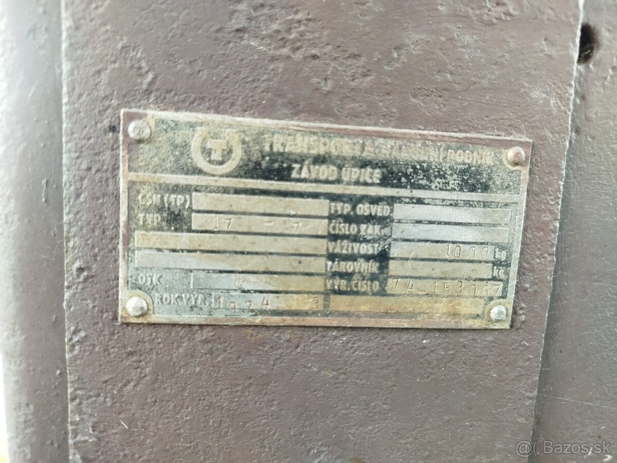 Predám váhu na dobytok, ošípané. - 2