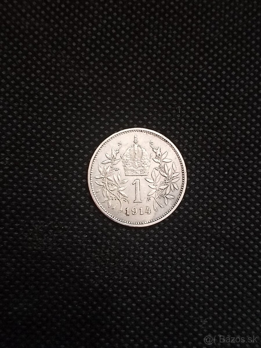 1 koruna 1914 - 2