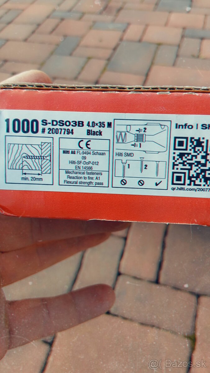 Vruty do sadrokartonu Hilti - 2
