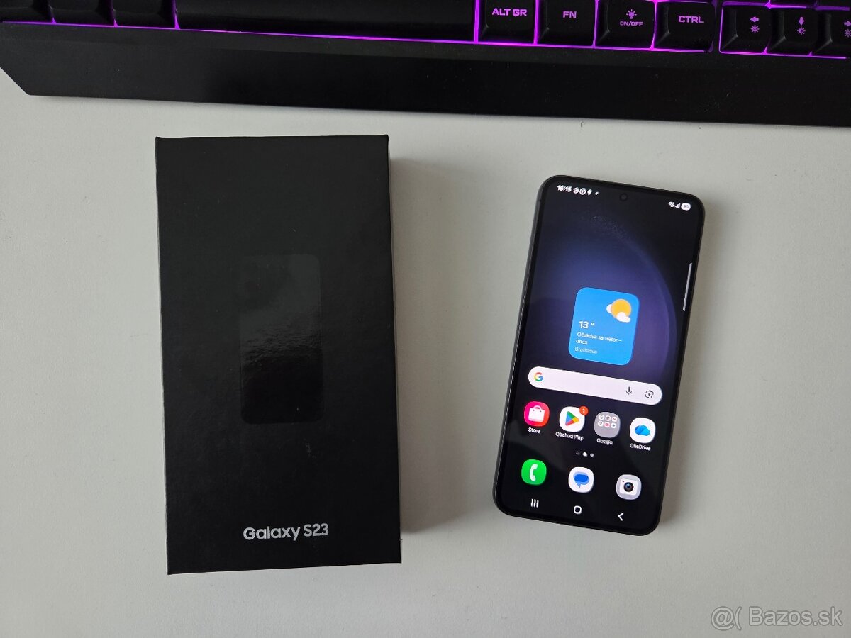 Samsung Galaxy S23 256GB v záruke do 10/2026 - 2