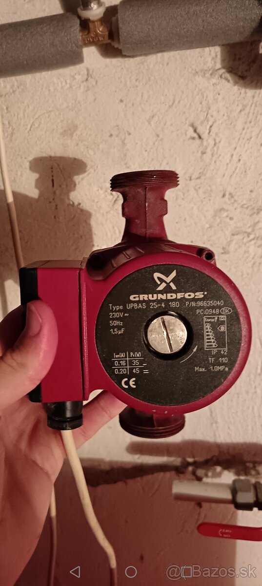 Predám obehové čerpadlo na kotol - pikola - 2