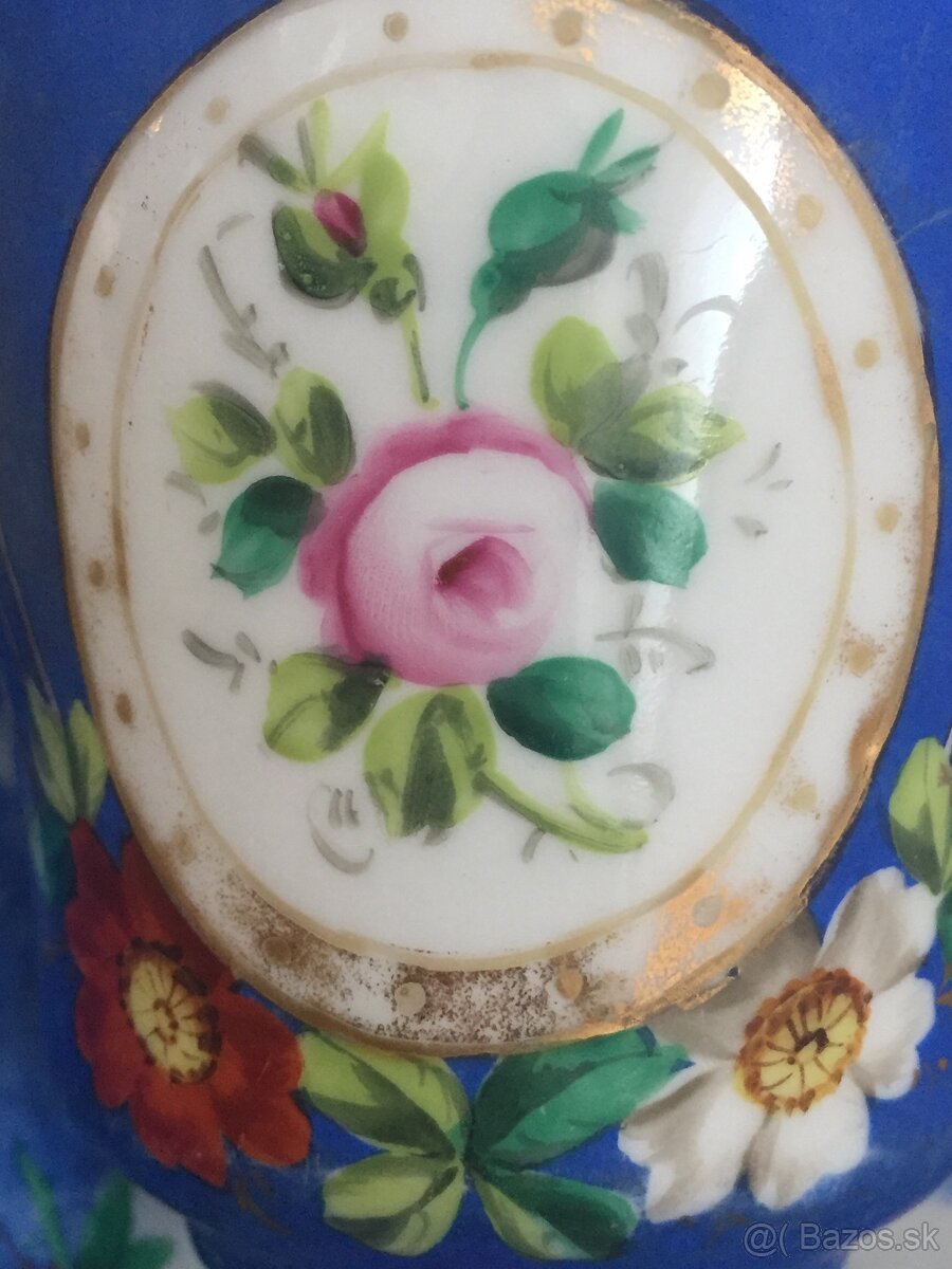 Starozitna salka z roku 1850 cca stav podla foto , ma nejake - 2