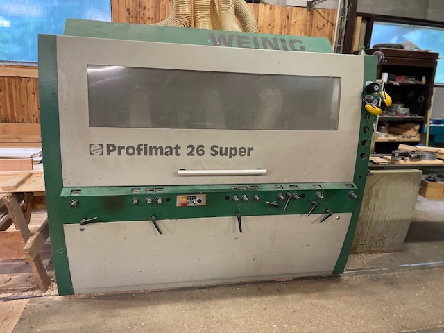 Čtyřstranná frézka + nástroje - 2