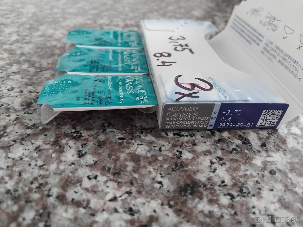 Kontaktne sosovky ACUVUE OASYS - 2