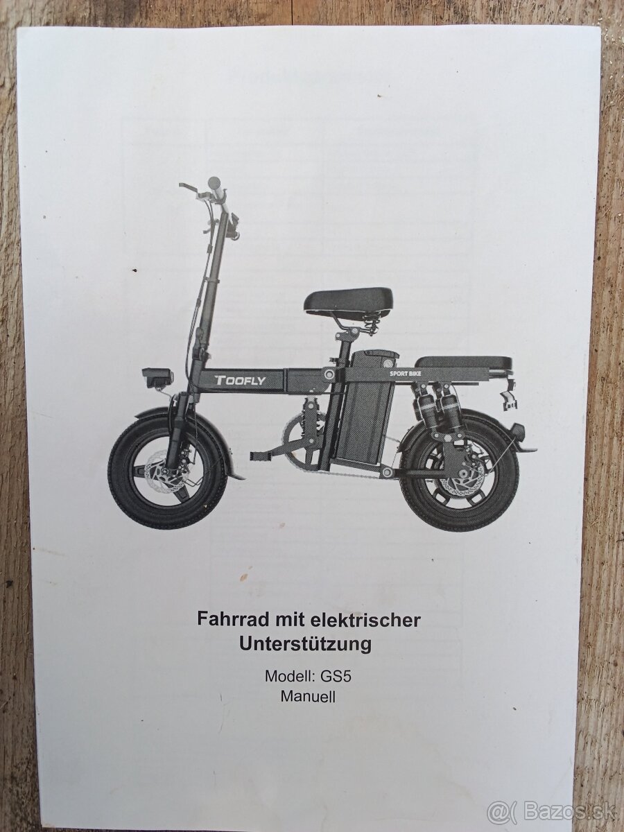 Skladací elektrobicykel - 2