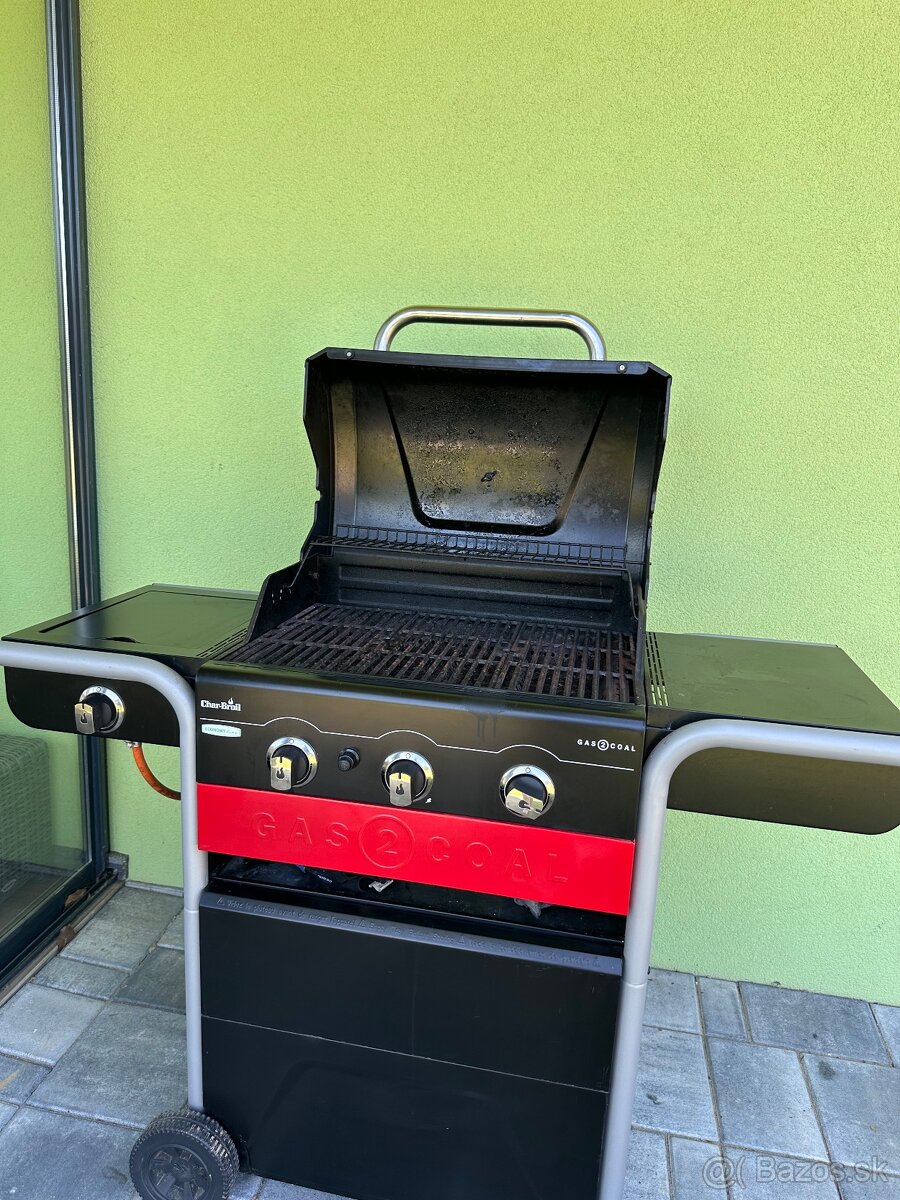 Zahradny gril hybridný - 2