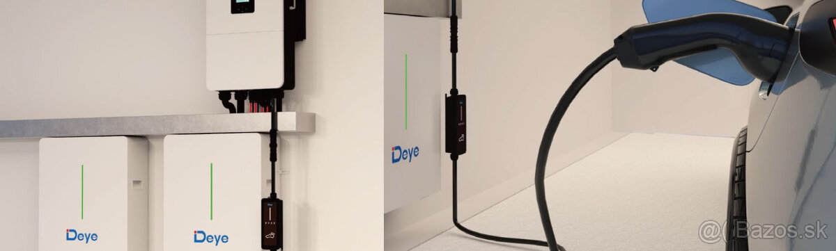 Deye Smart EV Charger s LoRa, 22kW, Type 2 - 2