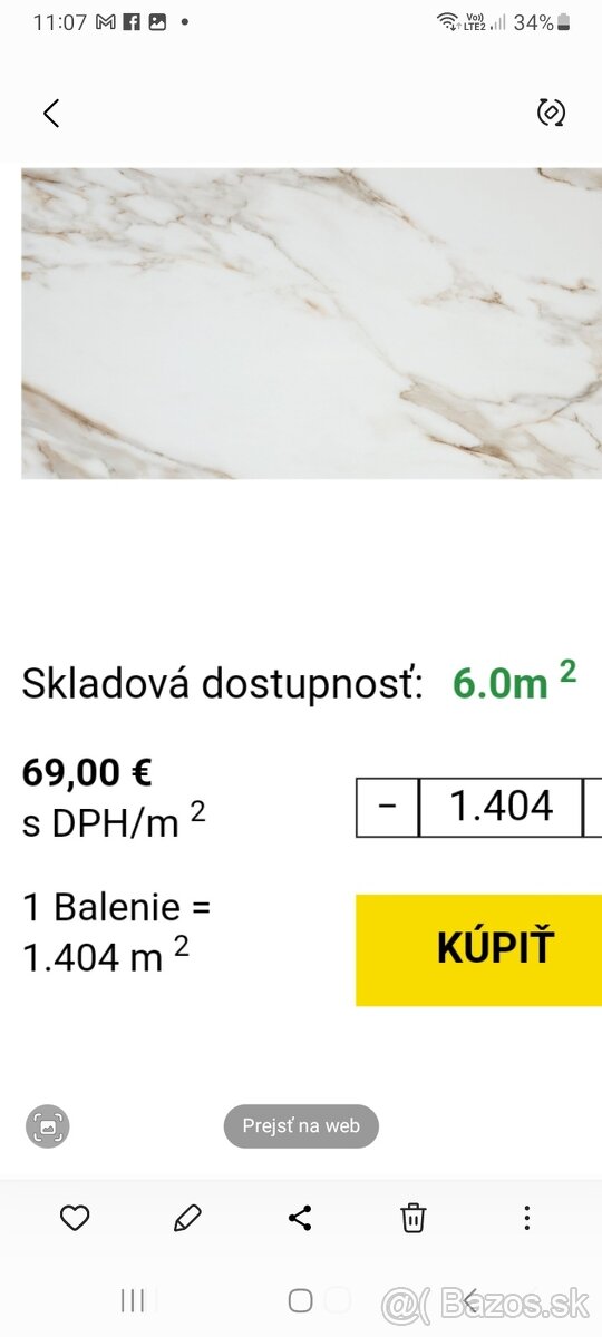 Dlažba 60x120 leštená - 2