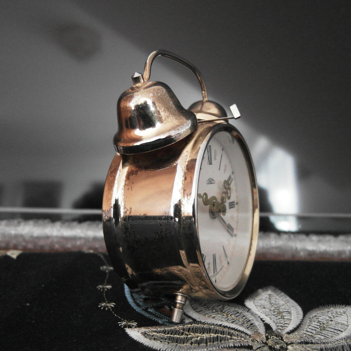 Starý budík Prim malý - 2