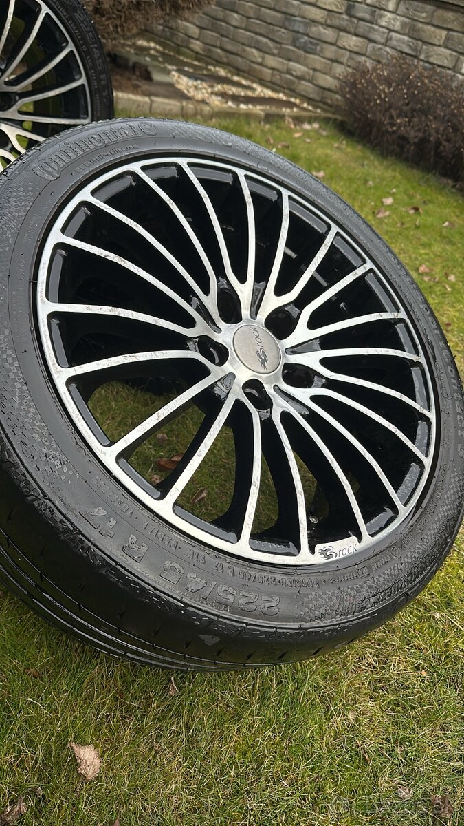 ALU disky Brock 7,5Jx17H2, 5x120 - 2