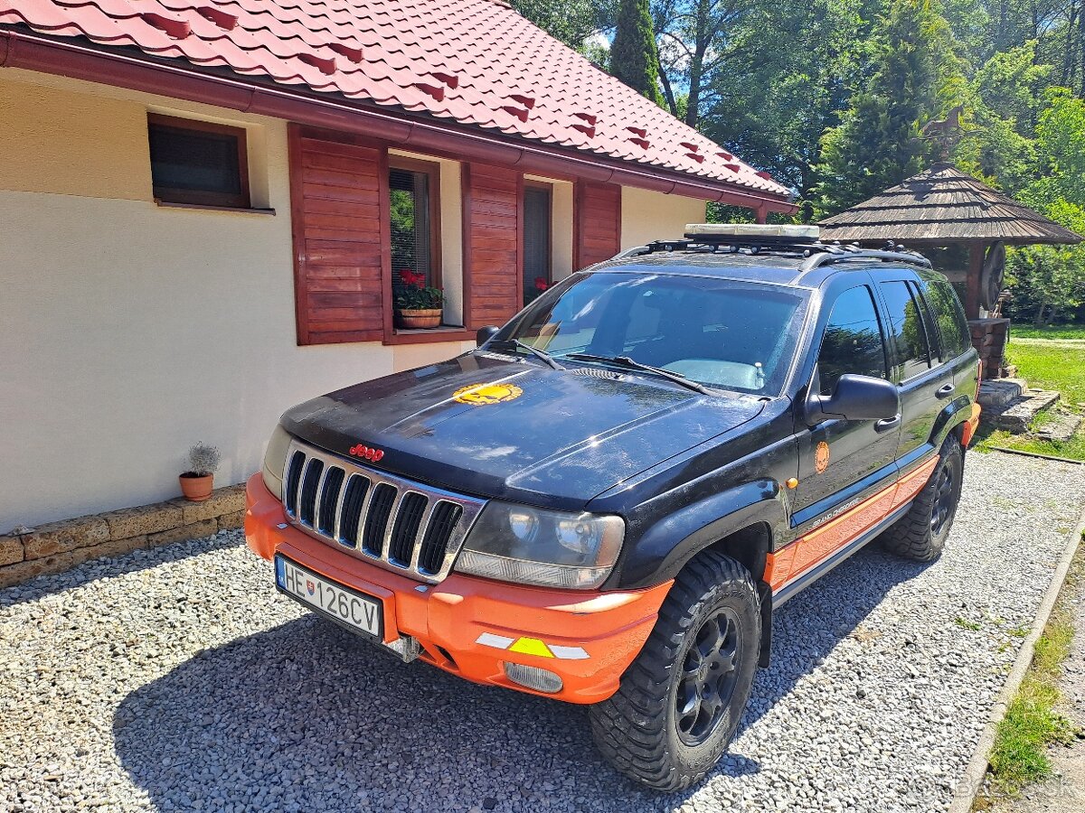 Predám jeep grand cherokee 4,0 l benz,lpg - 2