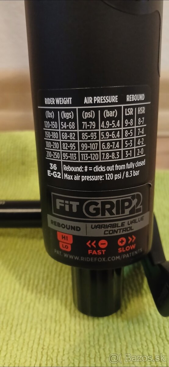 Fox float 36 factory fit grip2 150mm - 2