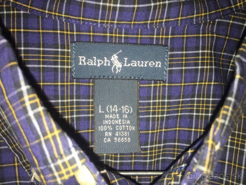 Chlapcenska kosela zn. Ralph Lauren, velkost 152-158 - 2
