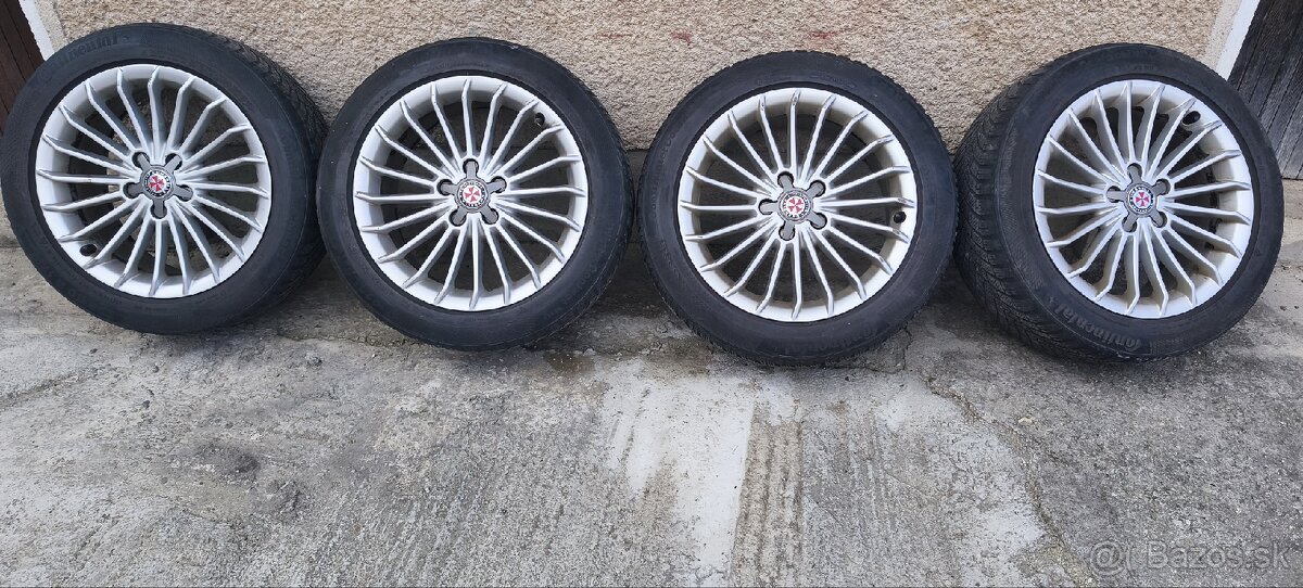 5x112 R17 s pneumatikami 225/50 - 2