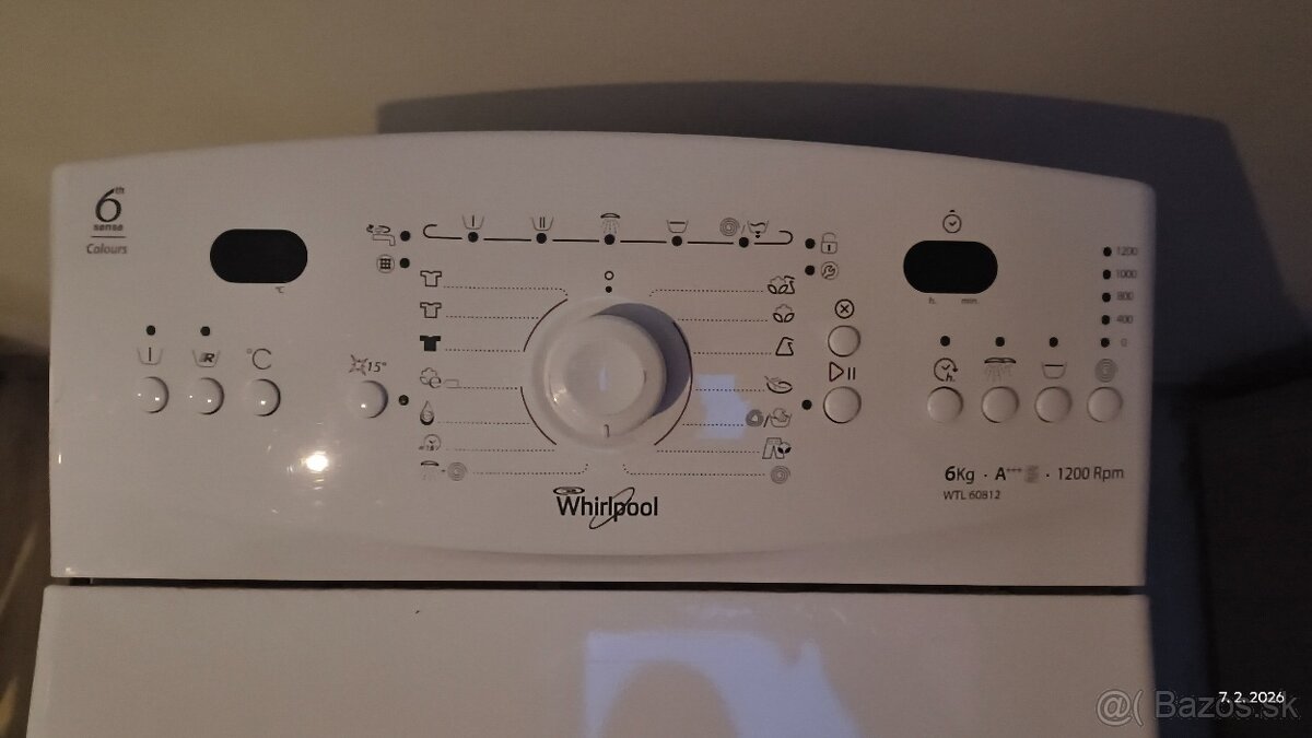 Whirlpool WTL 60812 - 2
