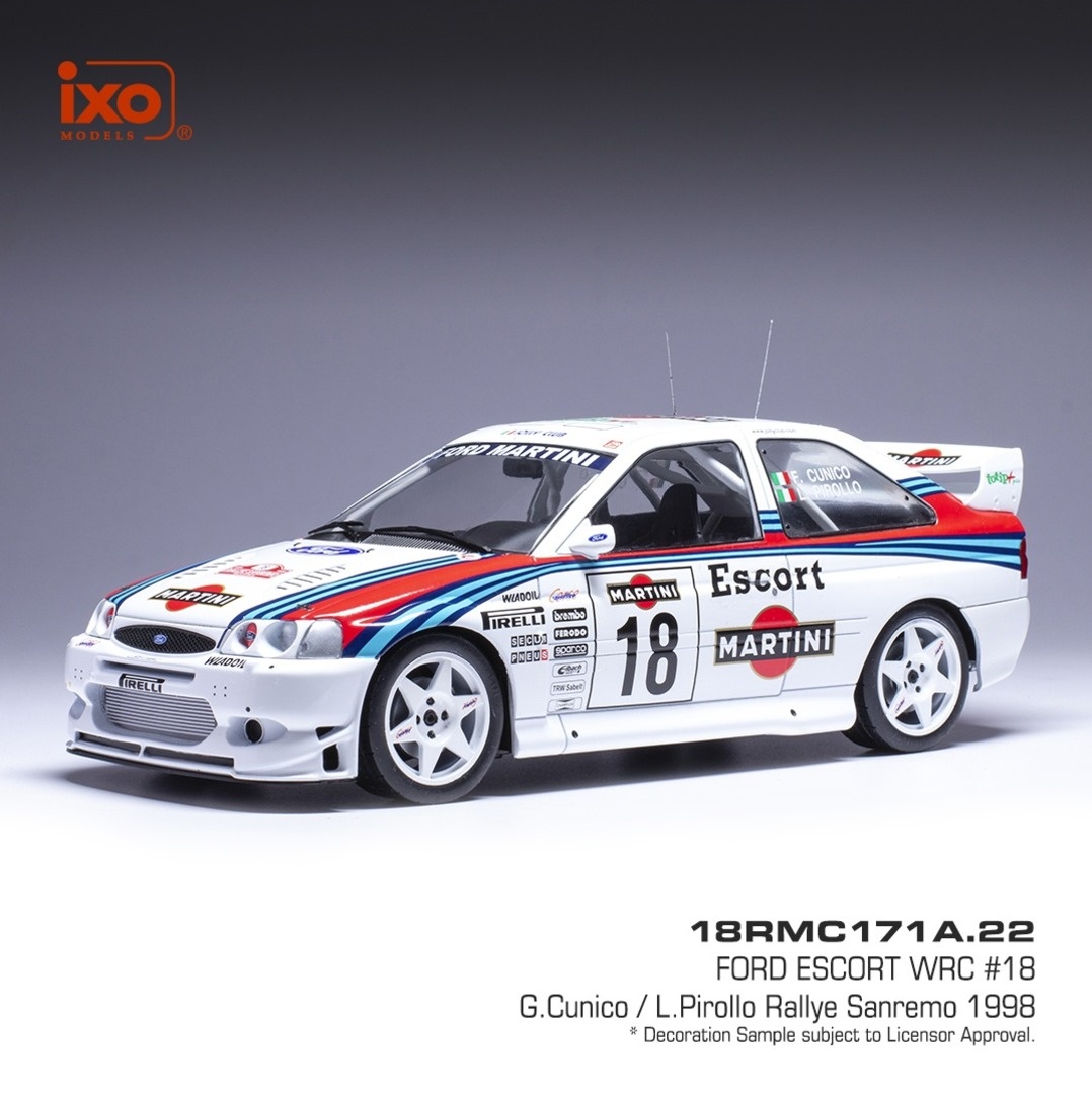 Modely Ford Escort 1:18 IXO - 2
