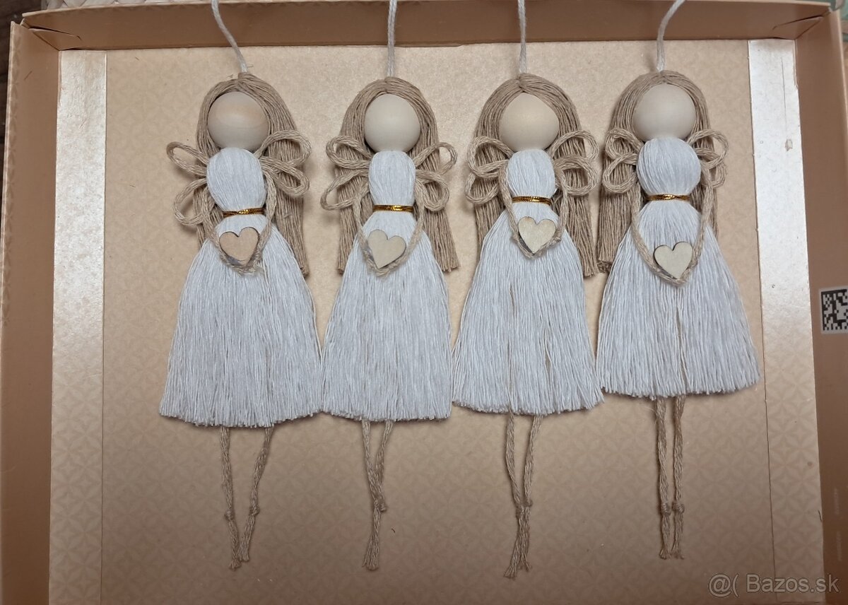 Macrame anjeliky - 2