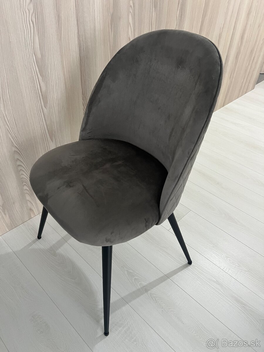 Predám 4 stoličky šedé - 2