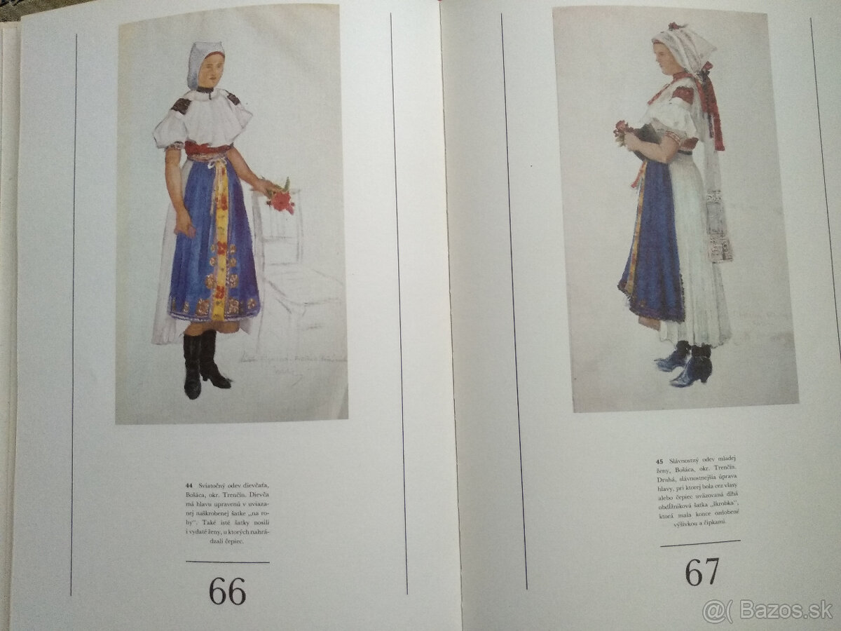 Martin Benka - slovenské kroje - 2