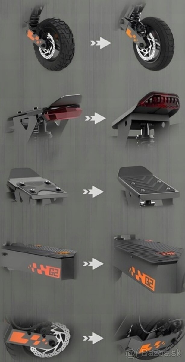 Nová e-kolobežka KuKirin G2 2025 - 1200W - 2