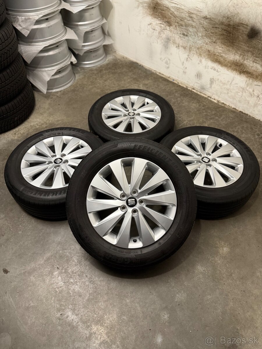 Letná sada 5x100 R16 , 205/60/16 Seat Arona , TCross, Kamiq - 2