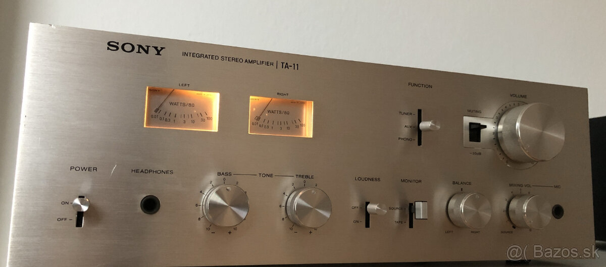 SONY TA 11 stereo zosilnovac - 2