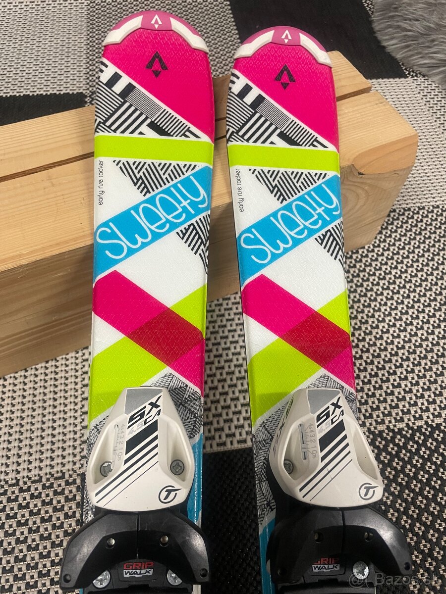 Junior dievčenské lyze tecno Pro sweety dĺžka 120cm - 2