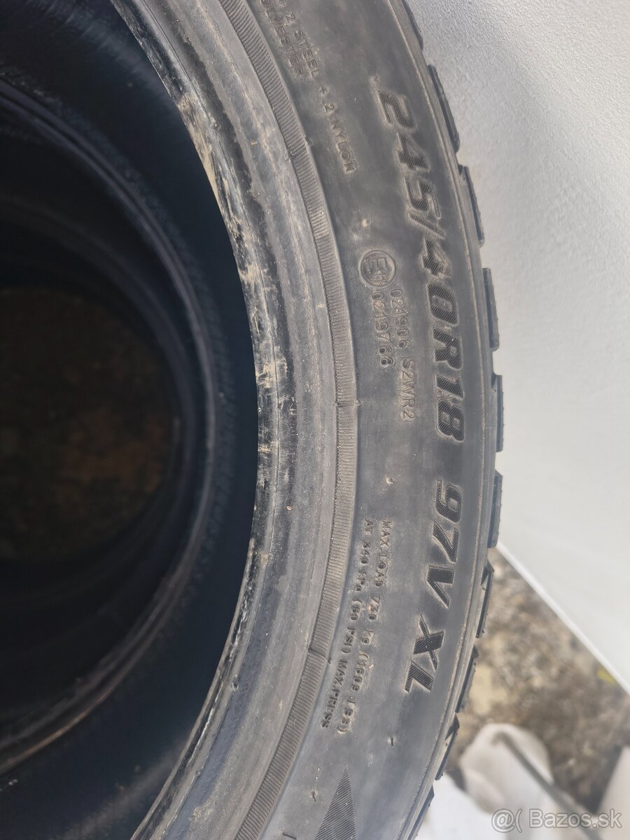 Zimné pneu 245/40 R18 - 2