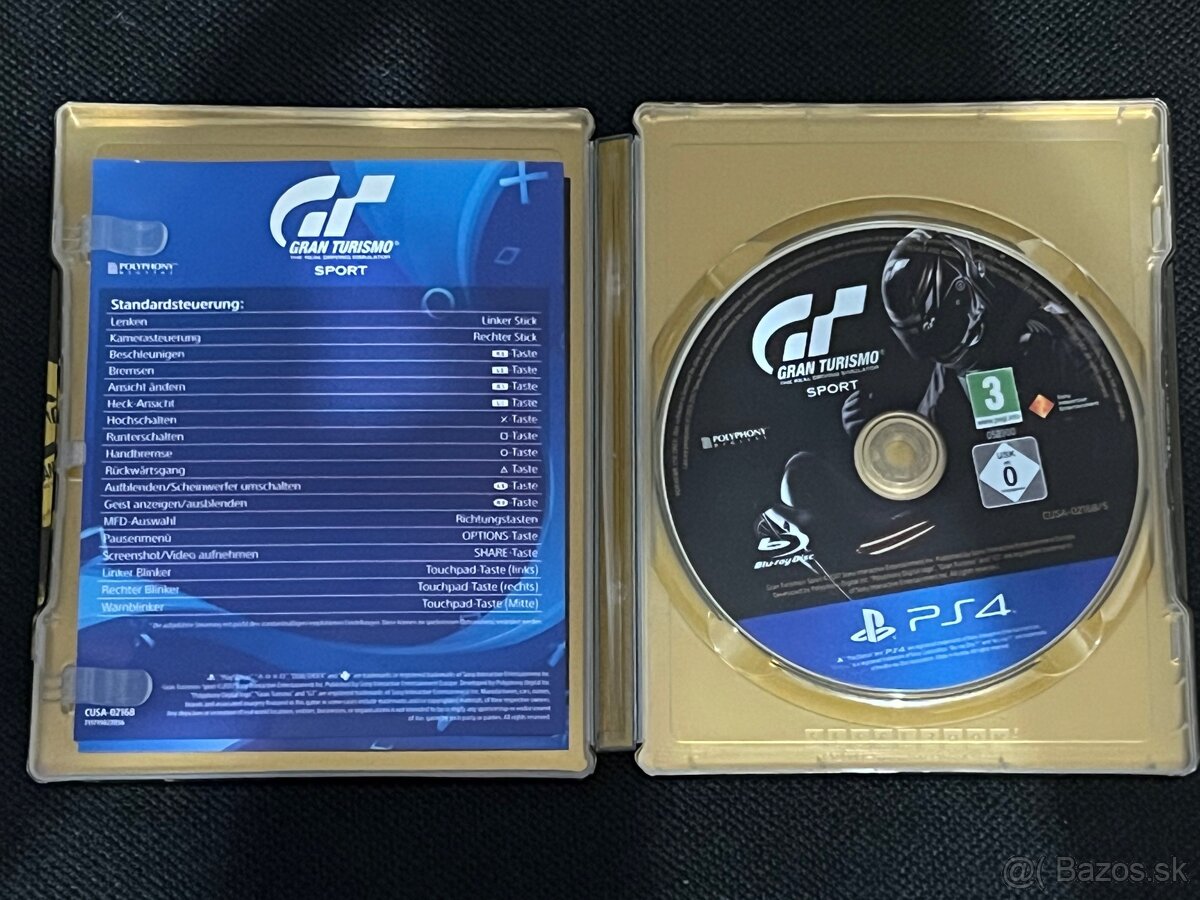 Gran Turismo Sport PS4 / PS5 Steelbook - 2