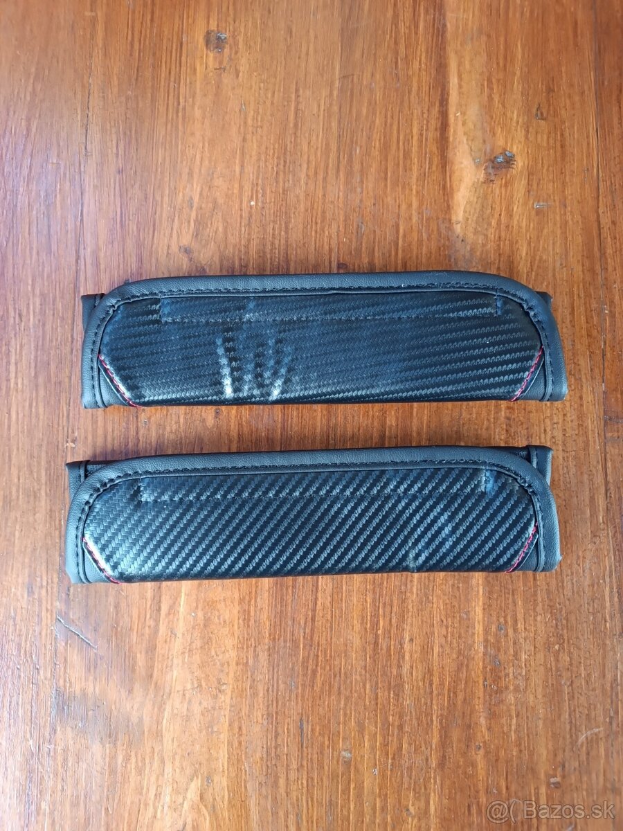Predám kožené návleky na bezpečnostný pas s logom Ford - 2