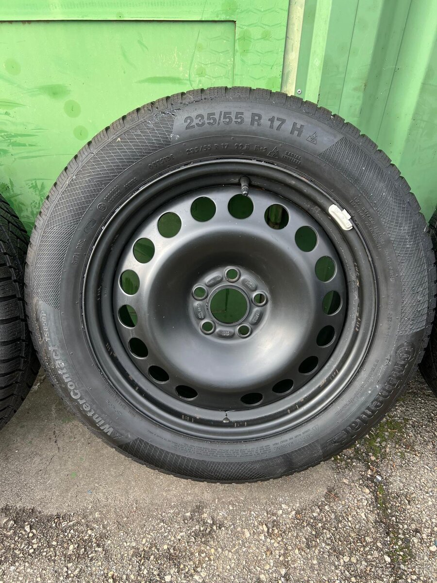 Sada Ford S Max r17 , 5x108,plechové disky - 2