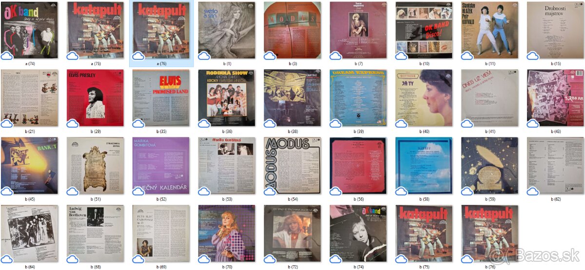 Predám LP platne 30ks - 2