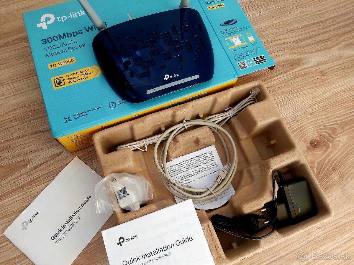 TP-LINK TD-W9960 300Mbps Wireless N VDSL/ADSL Modem Router - 2