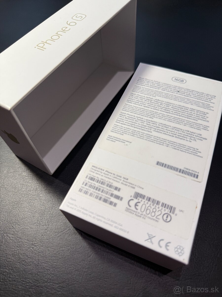 iPhone 6s gold krabica - 2