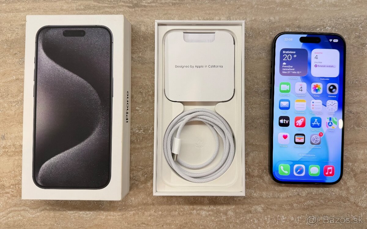 iPhone 15 Pro Space Gray 128GB - 2