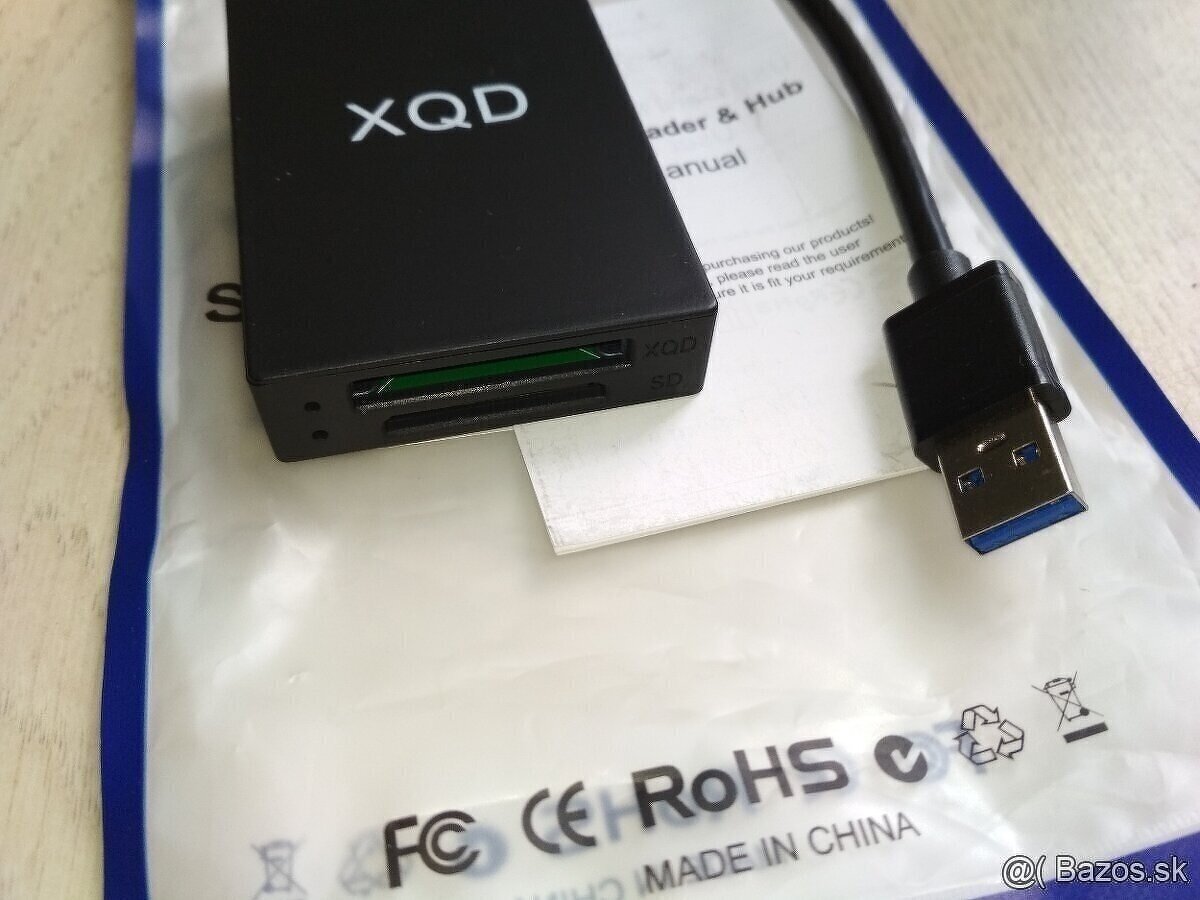 XQD SD čítačka USB 3.0 - 2