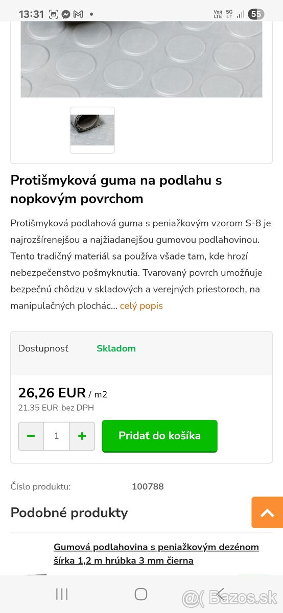 Podlahova guma - 2