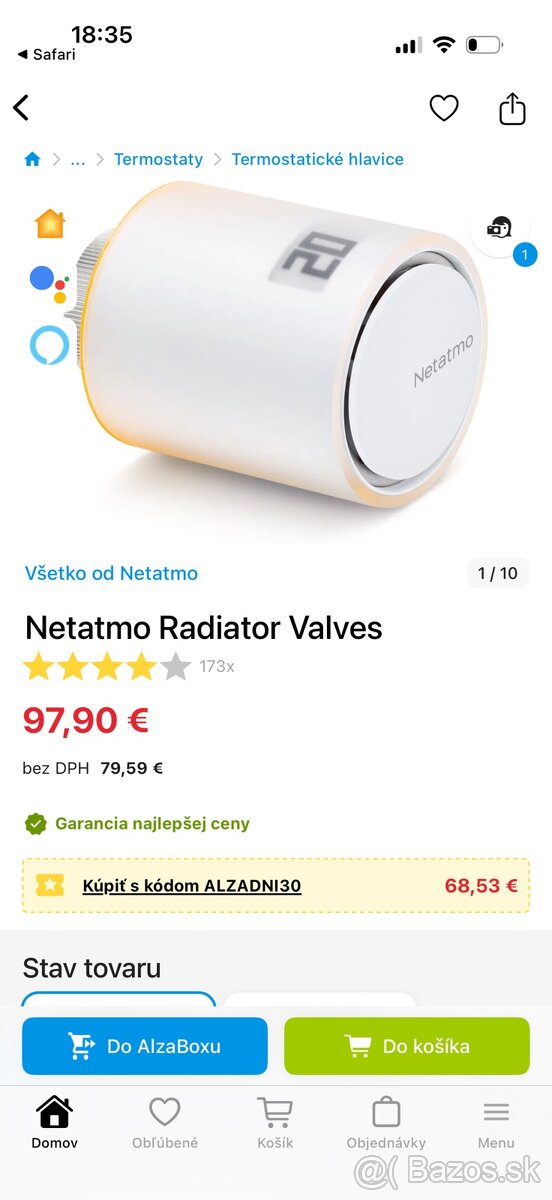 Legrand Smart Radiator Valves, Aditional Smart Valve - 2