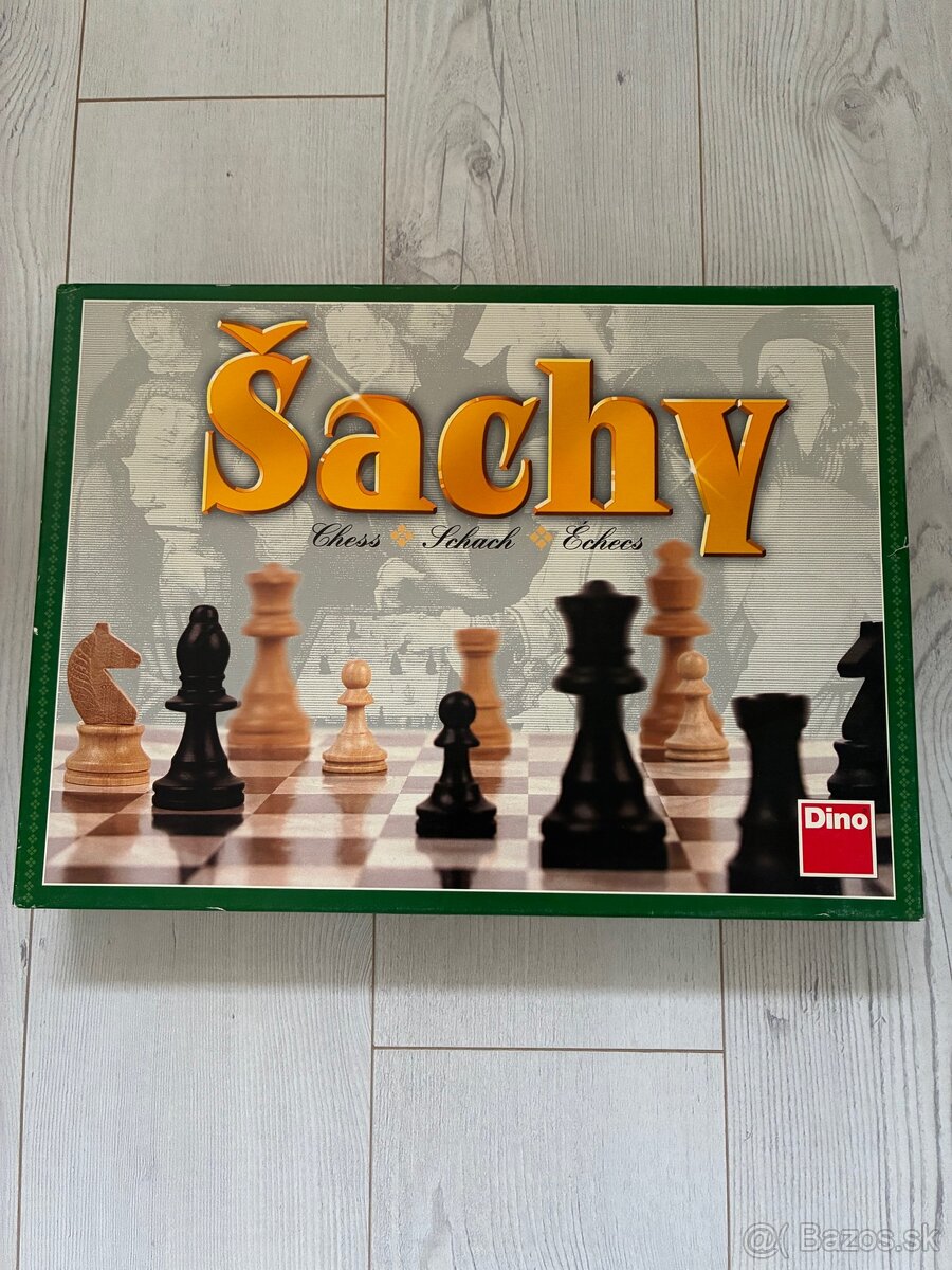 Drevené Šachy spoločenská hra - 2