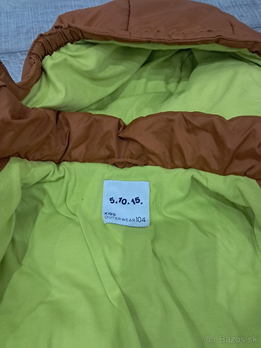 Zimná bunda, veľkosť 104, značka 5.10.15 - 2
