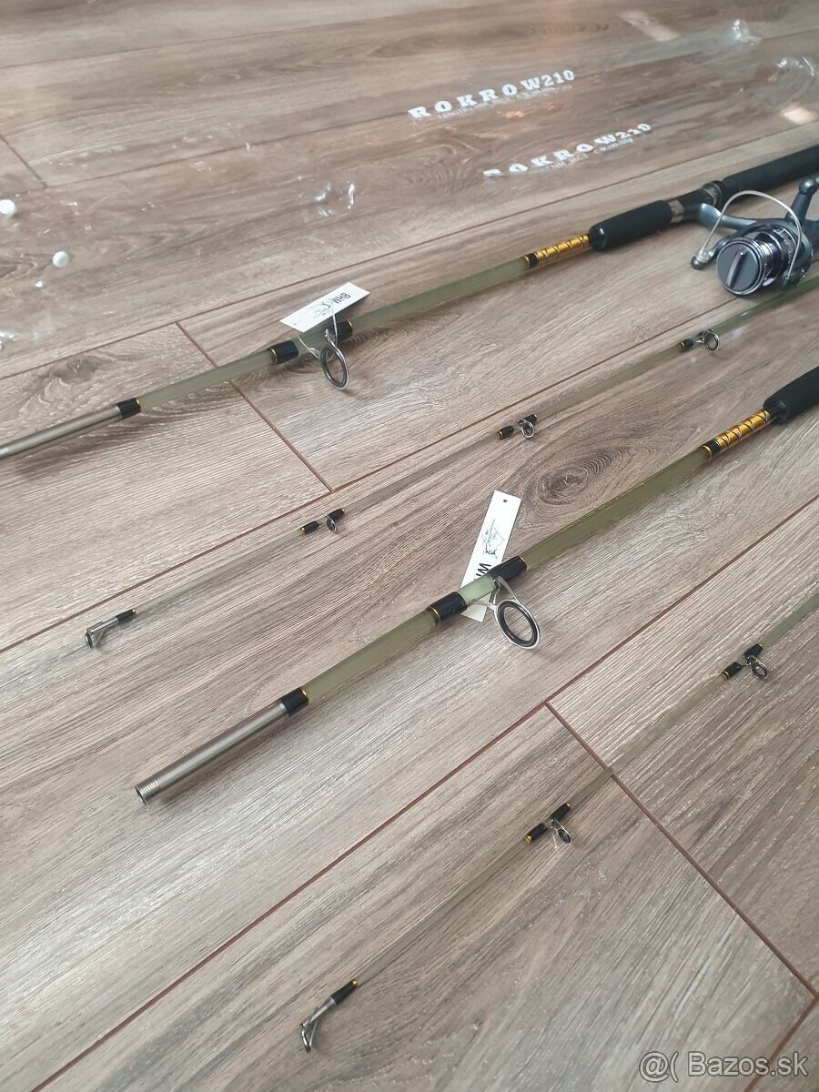 Predam nove ryb.udice ROKROW,2,1 metra,nav.Hiboy 40 - 2
