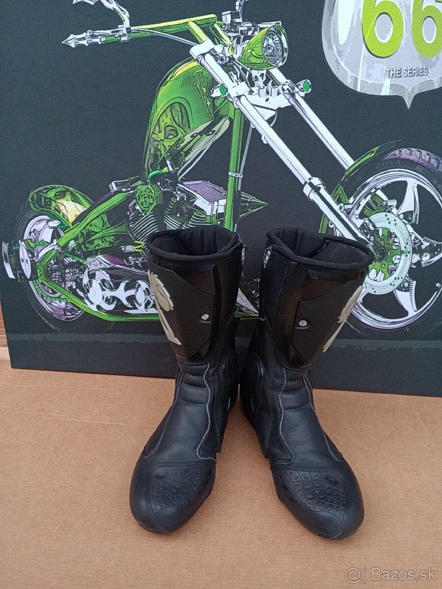 Dámske kožené čižmy Sidi č.38 - 2