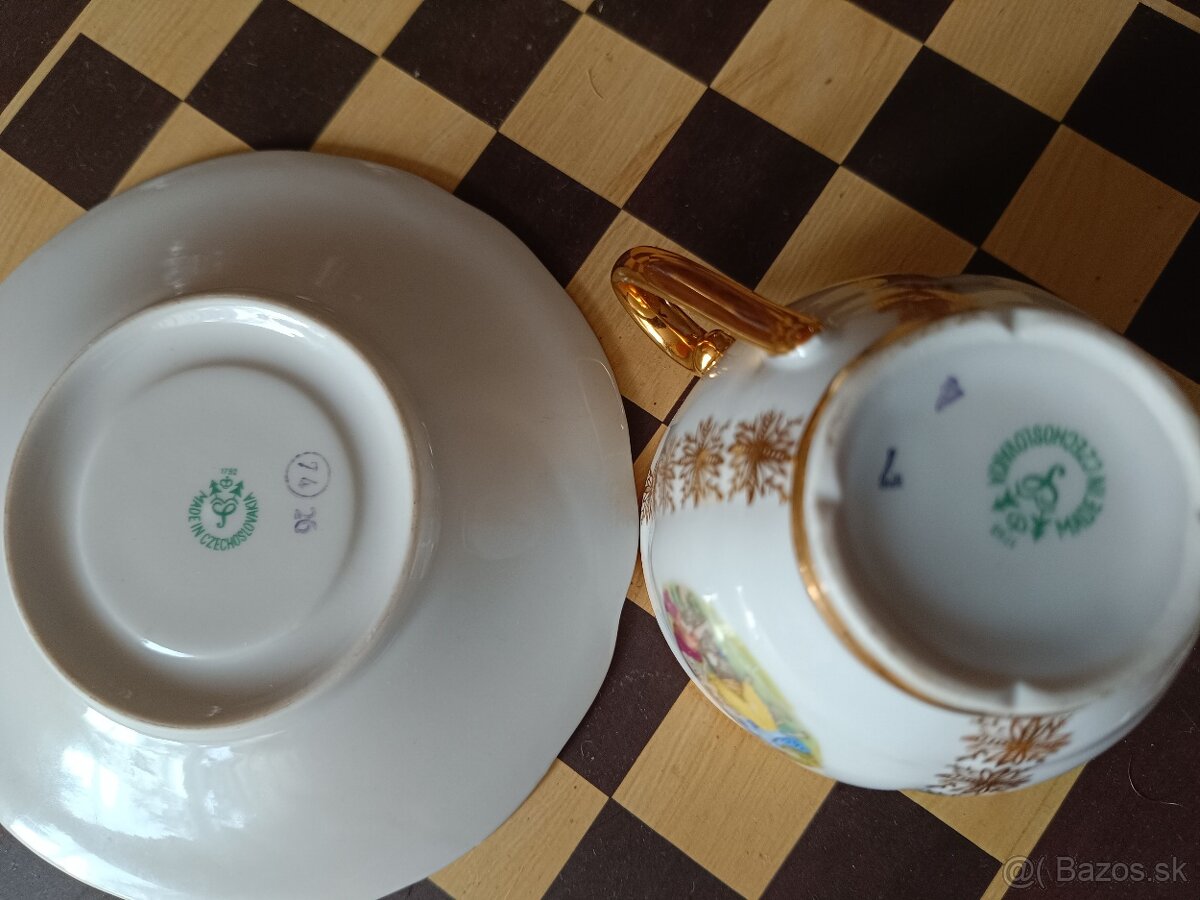 Šálka s podšálkou Tri grácie - 2