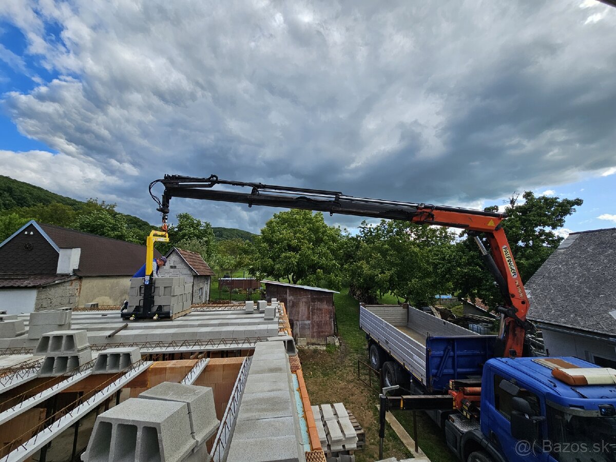 Autodoprava s hydraulickou rukou - 2