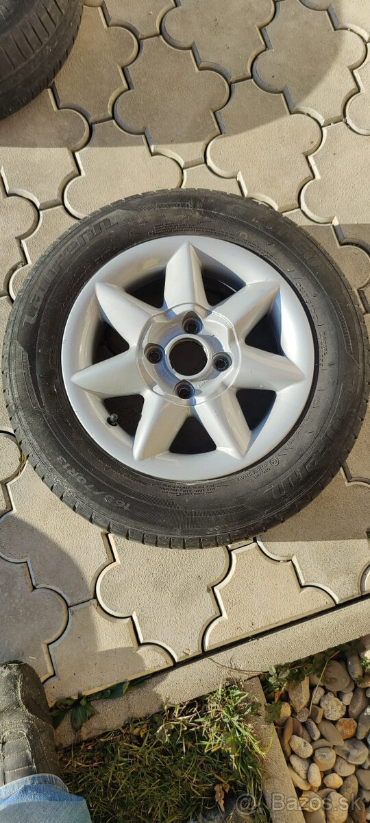 Predám hliníkové disky R13 4x100 Ronal - 2