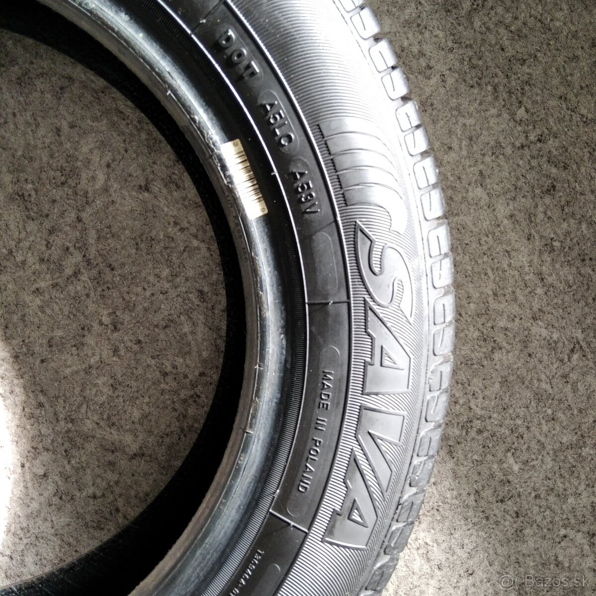 Letné pneu 165/70R14 C 89/87 R, Sava - 2