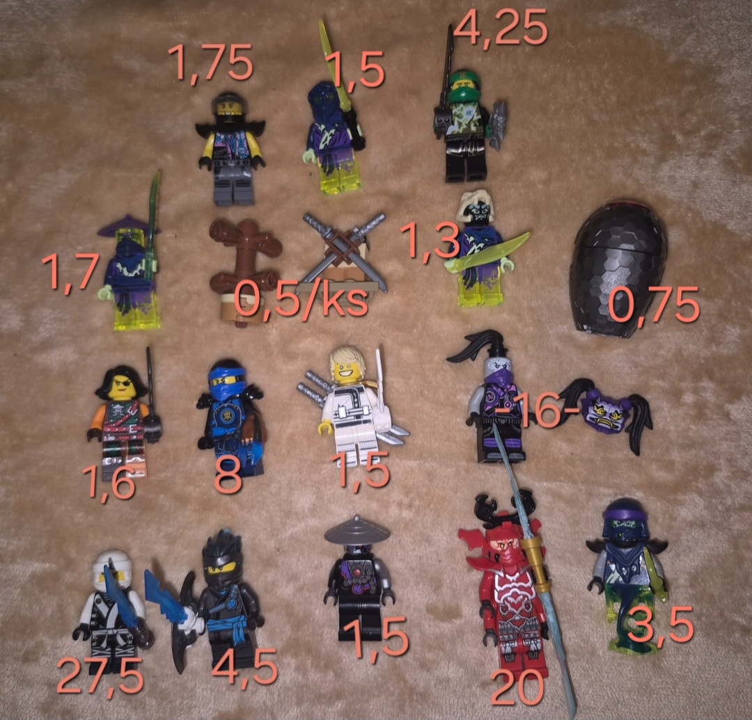 Lego Ninjago Figurky - 2
