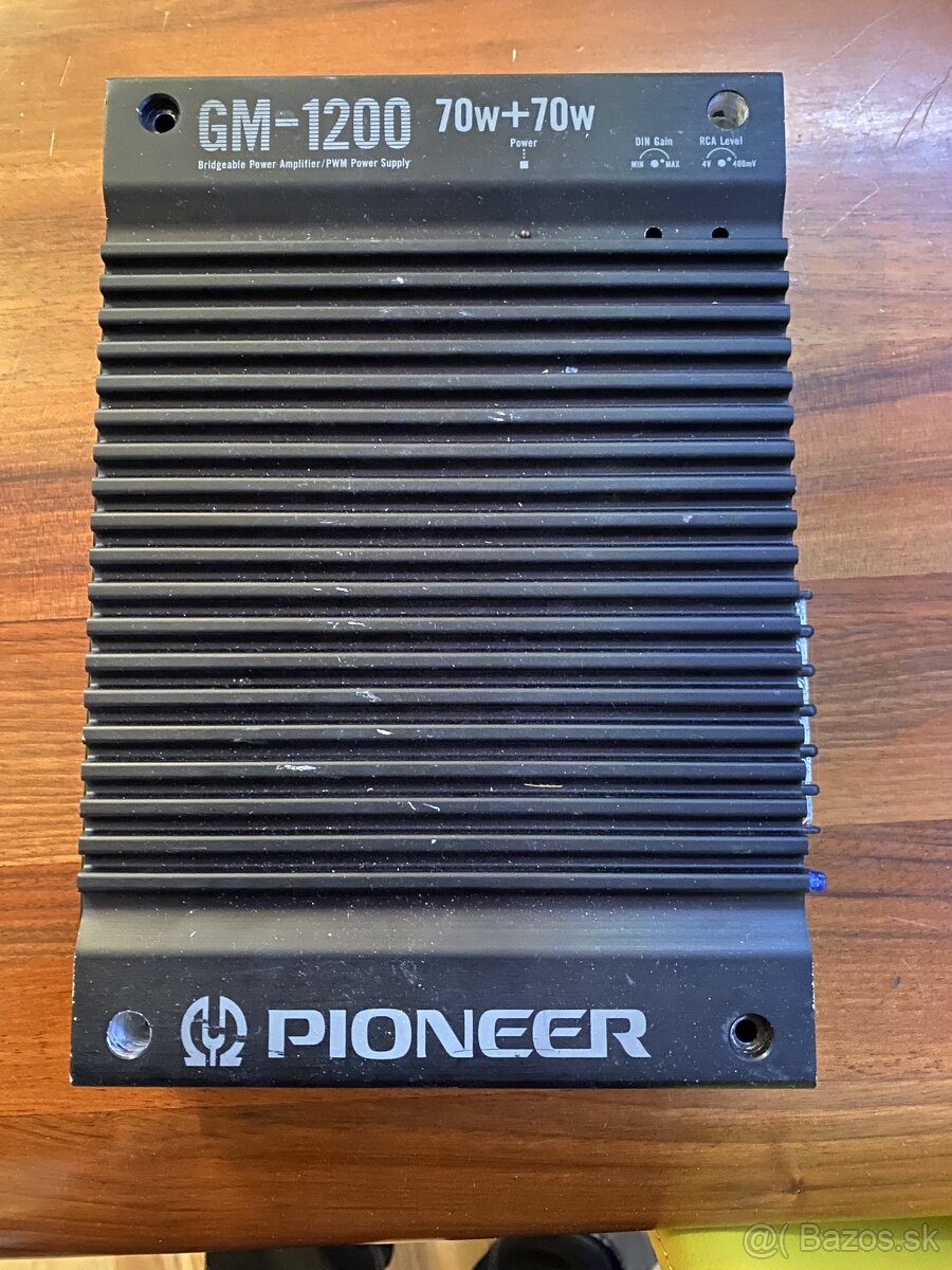 Pioneer zosilovač do auta - 2